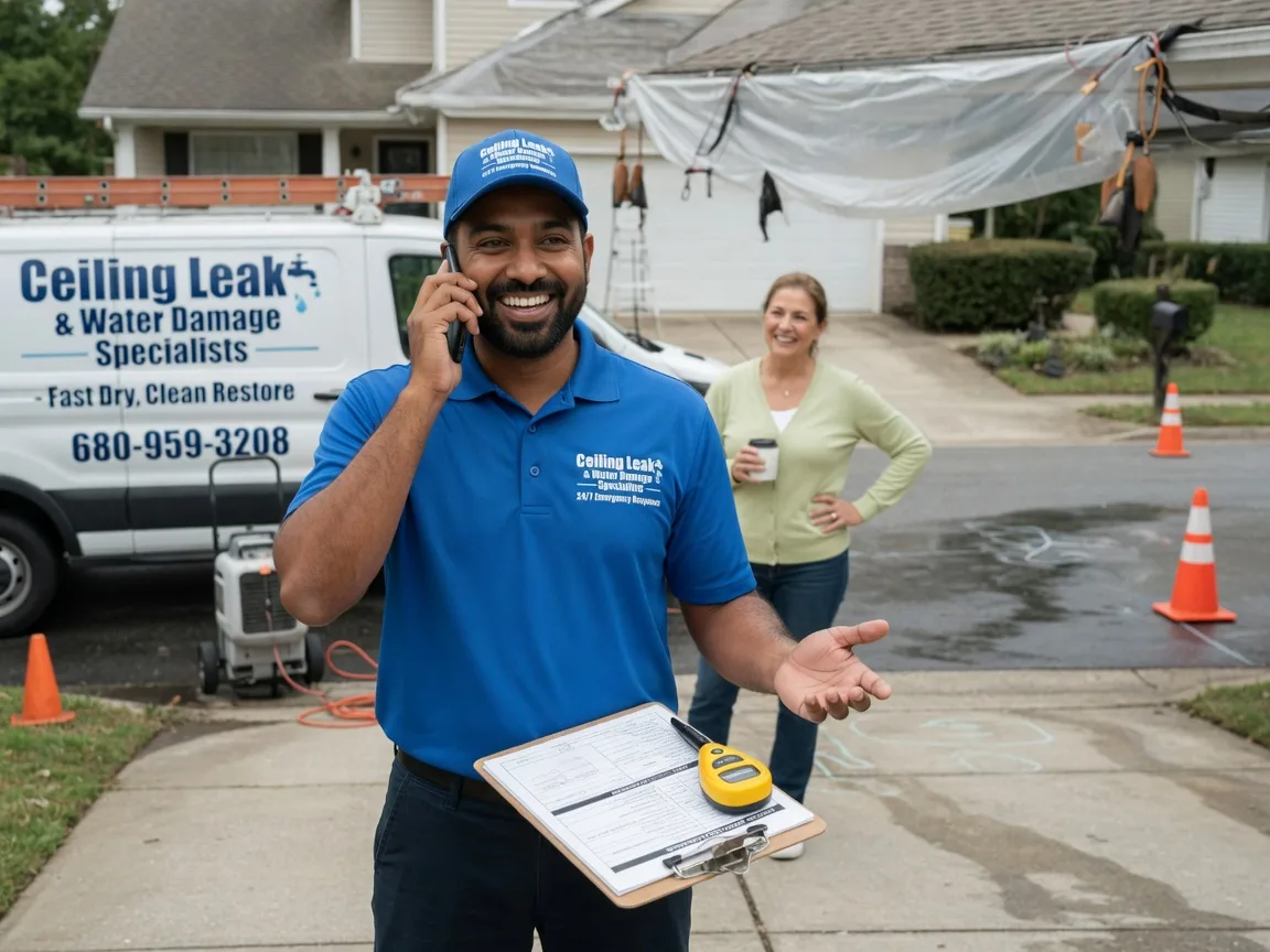 Ceiling Leak Cleanup Joseph City, AZ FAQs